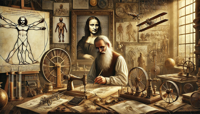 Leonardo da Vinci na Era da IA