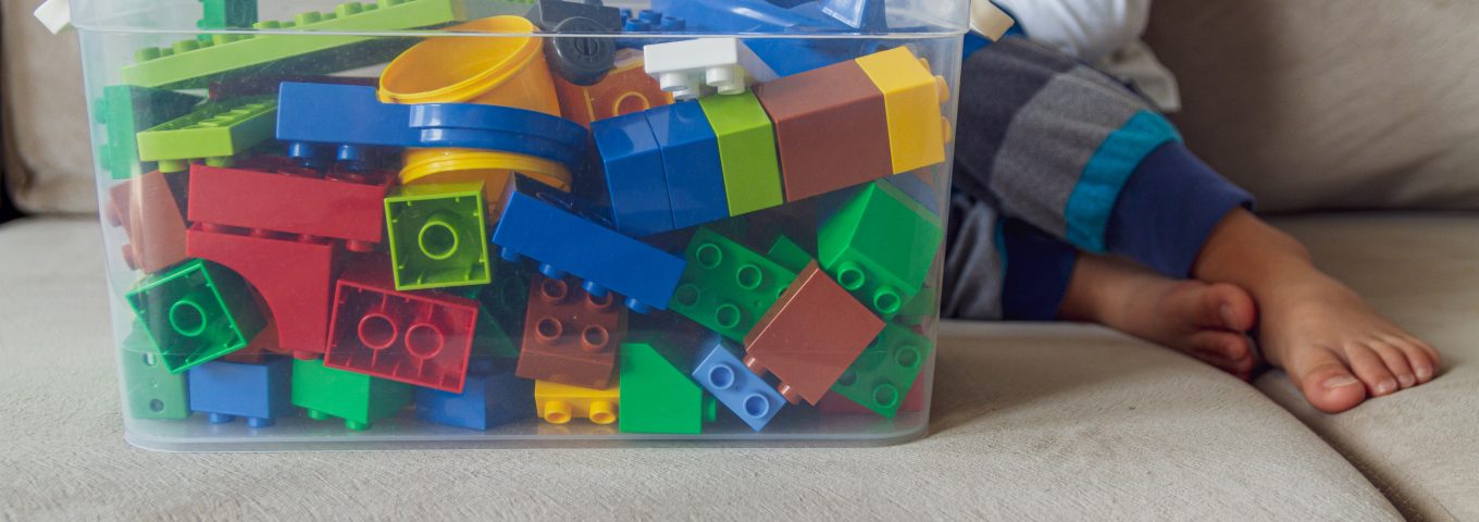 Caixa de Lego