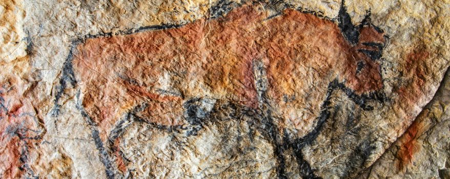 Bisonte arte rupestre